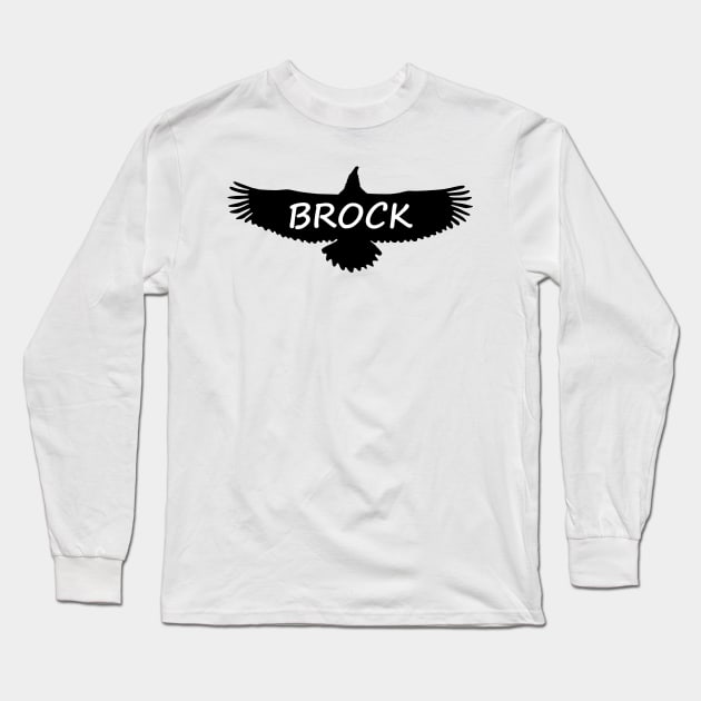 Brock Eagle Long Sleeve T-Shirt by gulden